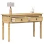 Corona console table solid pine wood 115x46x73 cm by vidaXL, Side tables - Ref: Foro24-4005665, Price: 104,22 €, Discount: %