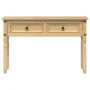 Corona console table solid pine wood 115x46x73 cm by vidaXL, Side tables - Ref: Foro24-4005665, Price: 104,22 €, Discount: %