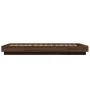 Bed frame with LED lights brown oak wood 90x190 cm by vidaXL, Beds and slatted bases - Ref: Foro24-3281153, Price: 153,54 €, ...