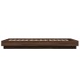 Bettgestell mit LED-Leuchten, Eichenbraunholz 100x200 cm von vidaXL, Betten und Lattenroste - Ref: Foro24-3281118, Preis: 161...