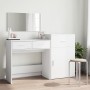 White Engineered Wood 3-Piece Vanity Set by vidaXL, Bedroom furniture sets - Ref: Foro24-3276518, Price: 151,38 €, Discount: %