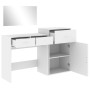 White Engineered Wood 3-Piece Vanity Set by vidaXL, Bedroom furniture sets - Ref: Foro24-3276518, Price: 151,38 €, Discount: %