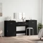 Black Engineered Wood 4-Piece Vanity Set by vidaXL, Bedroom furniture sets - Ref: Foro24-3276526, Price: 230,26 €, Discount: %