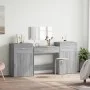 Sonoma Gray Engineered Wood 4-Piece Vanity Set by vidaXL, Bedroom furniture sets - Ref: Foro24-3276530, Price: 234,04 €, Disc...