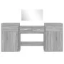 Sonoma Gray Engineered Wood 4-Piece Vanity Set by vidaXL, Bedroom furniture sets - Ref: Foro24-3276530, Price: 234,04 €, Disc...