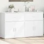 Aparador de madera de ingeniería 2 uds blanco 60x31x70 cm de vidaXL, Aparadores - Ref: Foro24-3276539, Precio: 128,97 €, Desc...