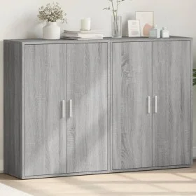 Sideboards 2 Stk. Sonomagraues Holzwerkstoff 60x31x84 cm von vidaXL, Sideboards - Ref: Foro24-3276572, Preis: 158,50 €, Rabat...