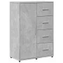 Sideboards 2 pcs concrete gray engineered wood 60x31x84 cm by vidaXL, Sideboards - Ref: Foro24-3276591, Price: 177,01 €, Disc...