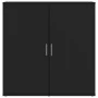 Sideboards 2 units black engineered wood 79x38x80 cm by vidaXL, Sideboards - Ref: Foro24-3276603, Price: 186,33 €, Discount: %
