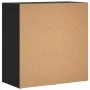 Sideboards 2 units black engineered wood 79x38x80 cm by vidaXL, Sideboards - Ref: Foro24-3276603, Price: 186,33 €, Discount: %