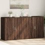 Sideboards 2 pcs oak brown engineered wood 79x38x80 cm by vidaXL, Sideboards - Ref: Foro24-3276608, Price: 167,19 €, Discount: %