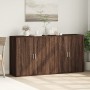 Sideboards 2 pcs oak brown engineered wood 79x38x80 cm by vidaXL, Sideboards - Ref: Foro24-3276608, Price: 167,19 €, Discount: %