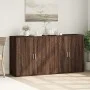 Sideboards 2 Stk. Eichenholzwerkstoff braun 79x38x80 cm von vidaXL, Sideboards - Ref: Foro24-3276608, Preis: 164,54 €, Rabatt: %