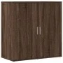 Sideboards 2 Stk. Eichenholzwerkstoff braun 79x38x80 cm von vidaXL, Sideboards - Ref: Foro24-3276608, Preis: 164,54 €, Rabatt: %