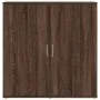 Sideboards 2 Stk. Eichenholzwerkstoff braun 79x38x80 cm von vidaXL, Sideboards - Ref: Foro24-3276608, Preis: 164,54 €, Rabatt: %