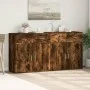 Sideboards 2 pcs engineered wood smoked oak 79x38x80 cm by vidaXL, Sideboards - Ref: Foro24-3276620, Price: 195,15 €, Discoun...