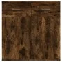 Sideboards 2 pcs engineered wood smoked oak 79x38x80 cm by vidaXL, Sideboards - Ref: Foro24-3276620, Price: 195,15 €, Discoun...