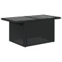 5-teiliges Gartenmöbel-Set und schwarze synthetische Rattankissen von vidaXL, Gartensets - Ref: Foro24-3266346, Preis: 342,85...