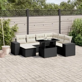 8-piece garden sofa set and black synthetic rattan cushions by vidaXL, Garden sets - Ref: Foro24-3269326, Price: 537,05 €, Di...