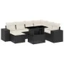 8-piece garden sofa set and black synthetic rattan cushions by vidaXL, Garden sets - Ref: Foro24-3269326, Price: 537,05 €, Di...