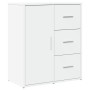 Sideboard aus Holzwerkstoff, 2 Stück, weiß, 60 x 31 x 70 cm von vidaXL, Sideboards - Ref: Foro24-3276553, Preis: 163,23 €, Ra...