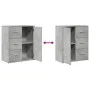 Sideboard aus Holzwerkstoff, 2 Stück, Sonomagrau, 60 x 31 x 70 cm von vidaXL, Sideboards - Ref: Foro24-3276558, Preis: 158,29...
