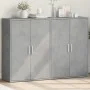 Sideboards 2 pcs concrete gray engineered wood 60x31x84 cm by vidaXL, Sideboards - Ref: Foro24-3276570, Price: 127,79 €, Disc...