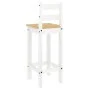 Set de bar 5 piezas madera maciza de pino blanco de vidaXL, muebles para cocinas y comedores - Ref: Foro24-3217071, Precio: 2...