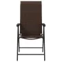 Klappbare Gartenstühle 4 Einheiten braunes synthetisches Rattan von vidaXL, Gartenstühle - Ref: Foro24-3270608, Preis: 294,32...