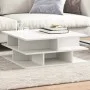 Weißer Couchtisch aus Holzwerkstoff, 70 x 70 x 29 cm von vidaXL, Couchtisch - Ref: Foro24-840744, Preis: 61,30 €, Rabatt: %