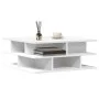 Weißer Couchtisch aus Holzwerkstoff, 70 x 70 x 29 cm von vidaXL, Couchtisch - Ref: Foro24-840744, Preis: 61,30 €, Rabatt: %