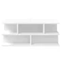 Weißer Couchtisch aus Holzwerkstoff, 70 x 70 x 29 cm von vidaXL, Couchtisch - Ref: Foro24-840744, Preis: 61,30 €, Rabatt: %