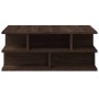 Brown oak engineered wood coffee table 70x70x29 cm by vidaXL, Coffee table - Ref: Foro24-840750, Price: 63,60 €, Discount: %