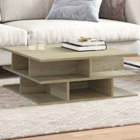 Sonoma oak engineered wood coffee table 70x70x29 cm by vidaXL, Coffee table - Ref: Foro24-840746, Price: 71,11 €, Discount: %