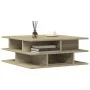 Sonoma oak engineered wood coffee table 70x70x29 cm by vidaXL, Coffee table - Ref: Foro24-840746, Price: 71,11 €, Discount: %