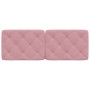 Pink velvet padded headboard 120 cm by vidaXL, Headboards and footboards - Ref: Foro24-374725, Price: 66,62 €, Discount: %