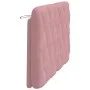Cabecero de cama acolchado terciopelo rosa 120 cm de vidaXL, Cabeceros y pies de cama - Ref: Foro24-374725, Precio: 65,23 €, ...