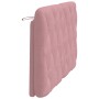 Rosa samtgepolstertes Kopfteil 120 cm von vidaXL, Kopf- und Fußteile - Ref: Foro24-374725, Preis: 66,62 €, Rabatt: %
