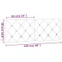 Cabecero de cama acolchado terciopelo rosa 120 cm de vidaXL, Cabeceros y pies de cama - Ref: Foro24-374725, Precio: 65,23 €, ...