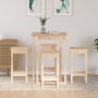 Set de bar 5 piezas madera maciza de pino de vidaXL, muebles para cocinas y comedores - Ref: Foro24-3124737, Precio: 279,47 €...