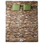 Doppelschlafsack und Kissen für Camping, Erwachsene, 3–4 Jahreszeiten von vidaXL, Schlafsack - Ref: Foro24-94449, Preis: 75,0...