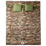 Double sleeping bag and pillows camping adults 3-4 seasons by vidaXL, Sleeping bag - Ref: Foro24-94449, Price: 65,88 €, Disco...