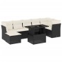 8-piece garden sofa set and black synthetic rattan cushions by vidaXL, Garden sets - Ref: Foro24-3266746, Price: 458,67 €, Di...