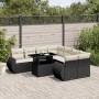 8-piece garden sofa set and black synthetic rattan cushions by vidaXL, Garden sets - Ref: Foro24-3268426, Price: 557,57 €, Di...
