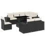 8-piece garden sofa set and black synthetic rattan cushions by vidaXL, Garden sets - Ref: Foro24-3269296, Price: 652,83 €, Di...