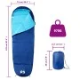 Adult Camping Mummy Sleeping Bag 3 Seasons by vidaXL, Sleeping bag - Ref: Foro24-94507, Price: 31,34 €, Discount: %