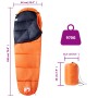 Saco de dormir tipo momia de camping para adultos 3 estaciones de vidaXL, Sacos de dormir - Ref: Foro24-94496, Precio: 30,59 ...