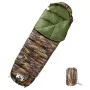 Saco de dormir tipo momia de camping para adultos 3 estaciones de vidaXL, Sacos de dormir - Ref: Foro24-94513, Precio: 35,05 ...