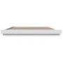 White engineered wood bed frame with LED 180x200 cm by vidaXL, Beds and slatted bases - Ref: Foro24-3281077, Price: 198,03 €,...