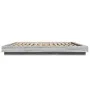 Sonoma gray wood bed frame with LED lights 180x200 cm by vidaXL, Beds and slatted bases - Ref: Foro24-3281082, Price: 197,10 ...